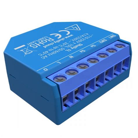 Shelly EM 1x 50A clamp - power consumption measurement with up to 2 clamps up to 120A, output 1x2A (WiFi) 62,90 . . Shelly 1l vs sonoff